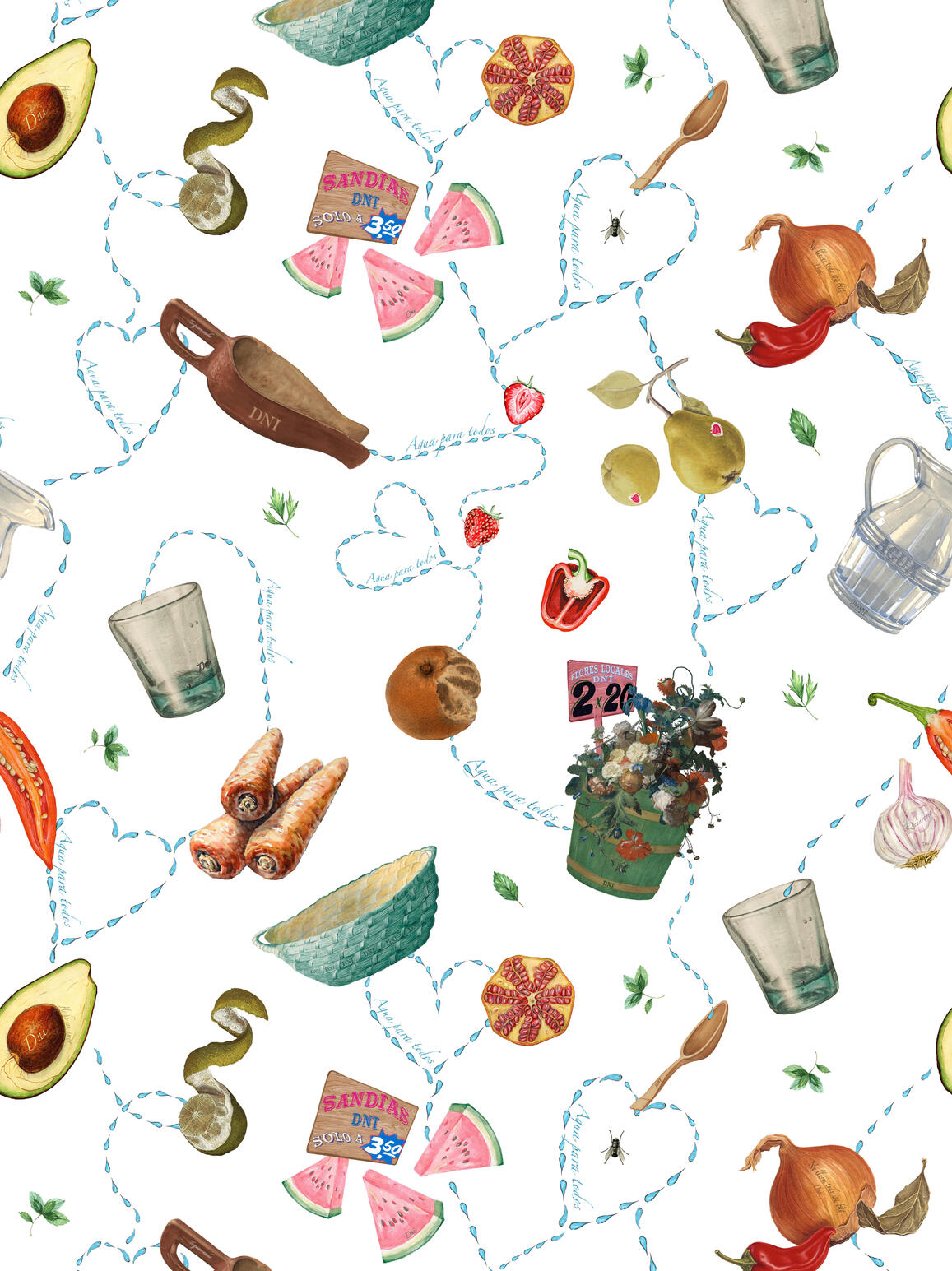 Motif all-over – D.N.I