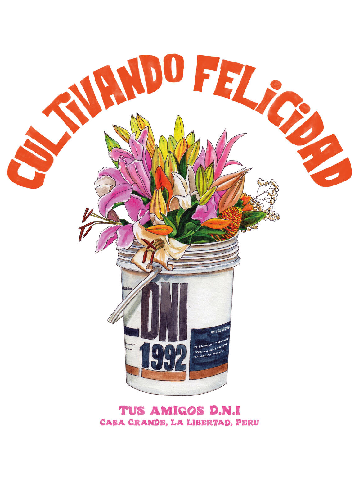 Motif placé – D.N.I