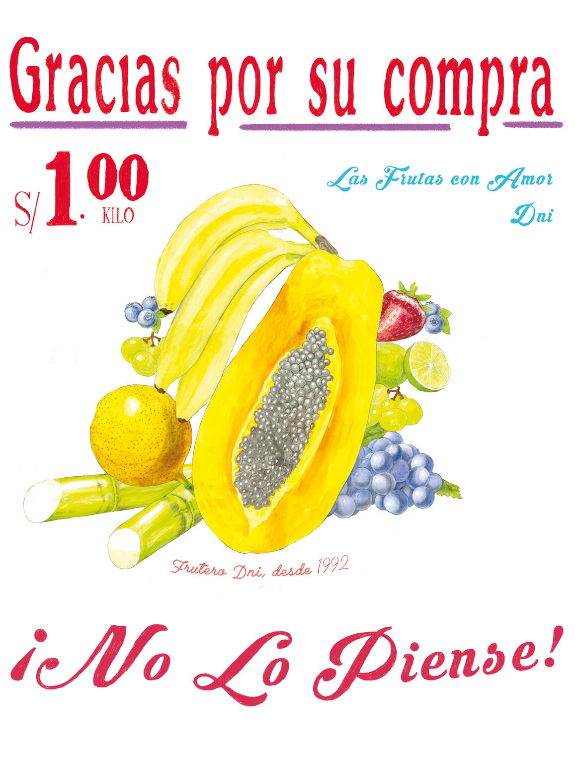 Motif placé – D.N.I