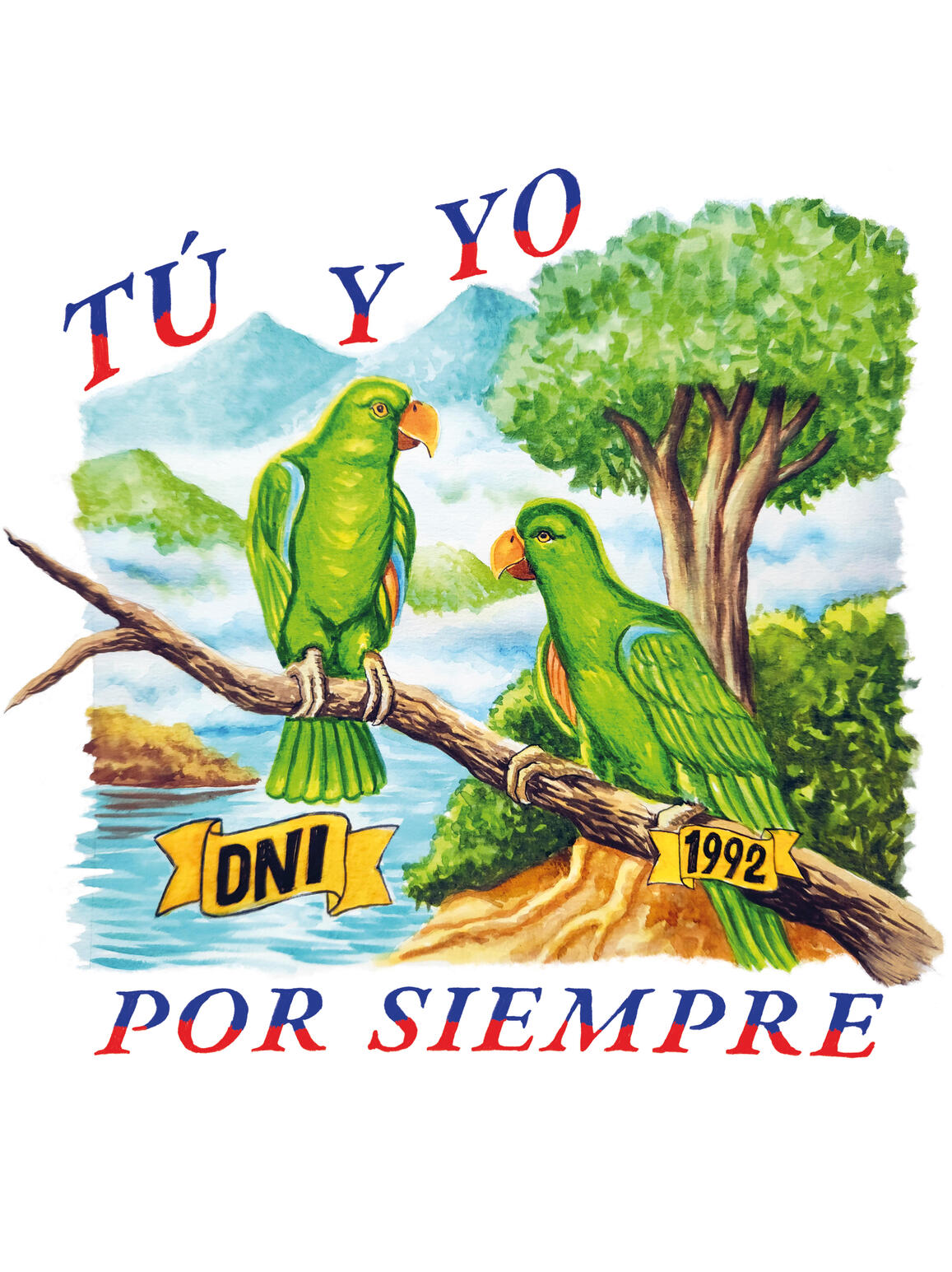 Motif placé – D.N.I