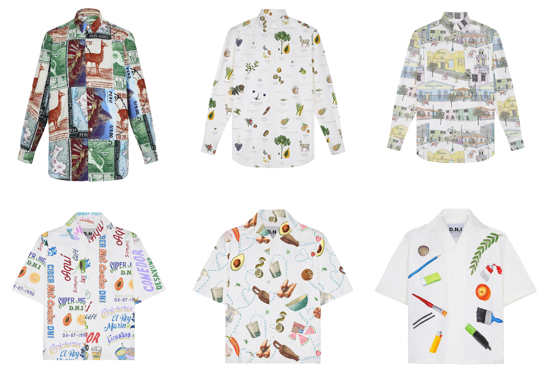 Chemises imprimées – D.N.I