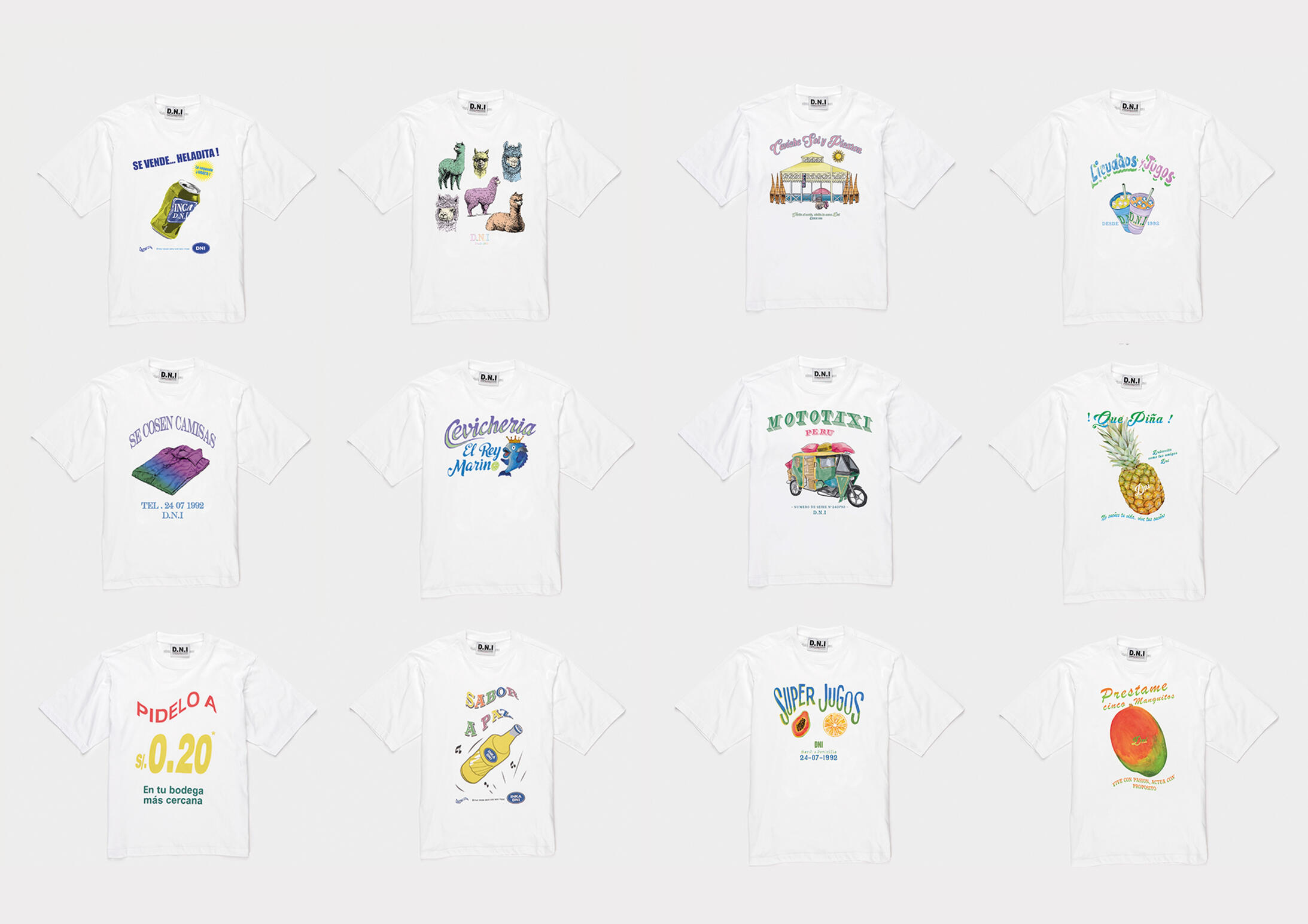 Les t-shirts – D.N.I